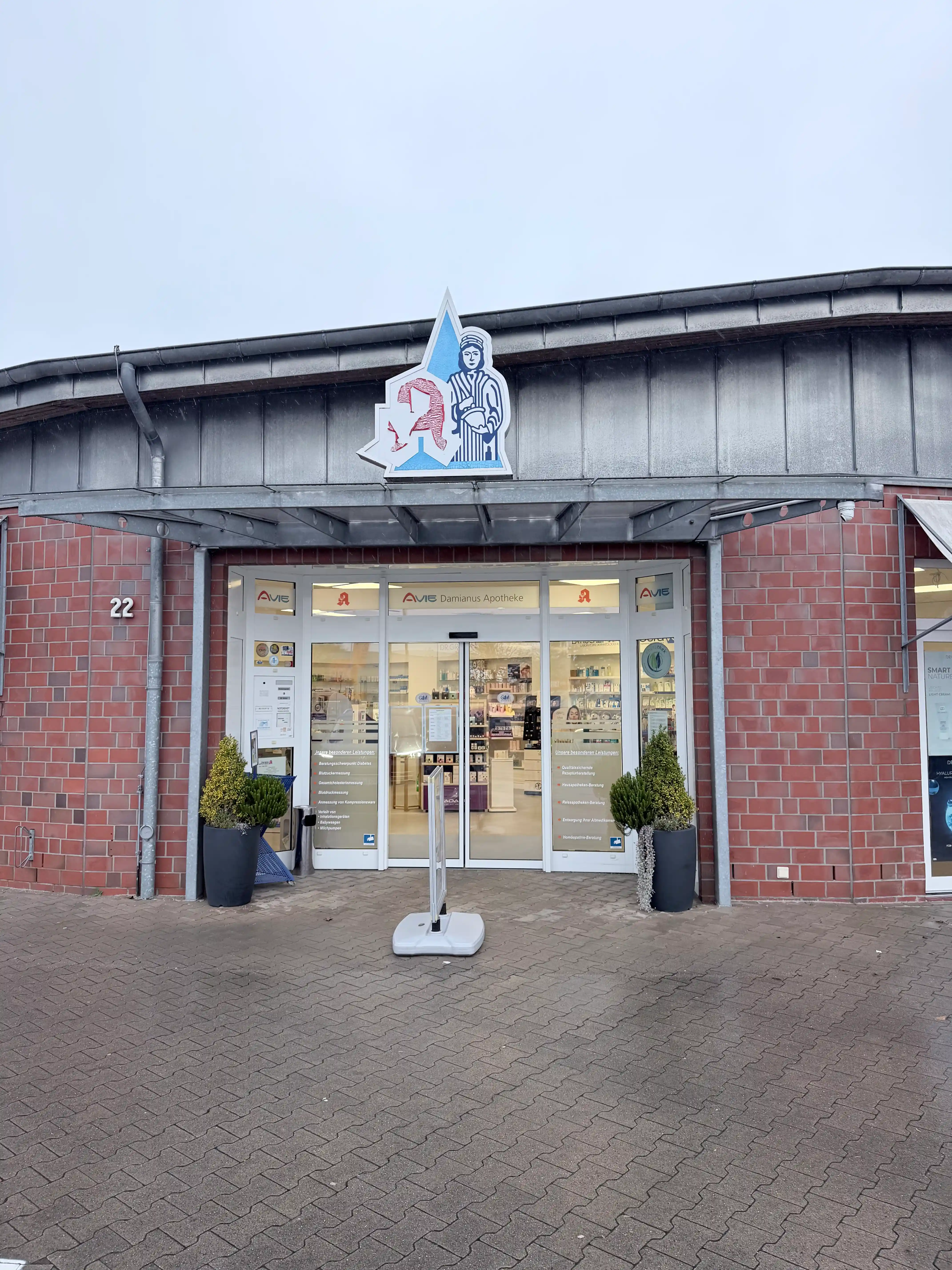 Damianus Apotheke Aussenansicht